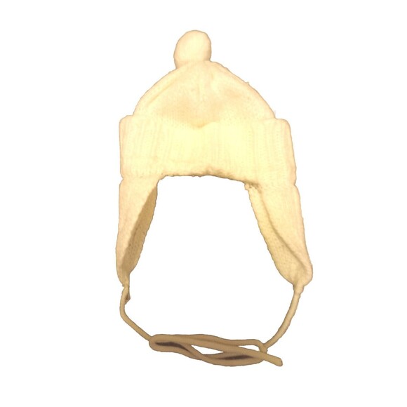 Vintage Childs Acrylic White Snowsuit W/ Hats Gloves Sweater Pants For Toddler - Picture 6 of 16